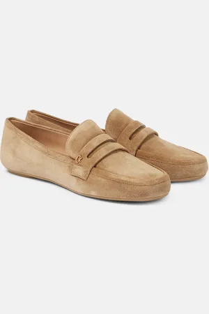 Gianvito Rossi Loafers Giorgia aus Veloursleder