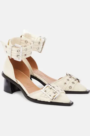 Ganni Pumps aus Lederimitat