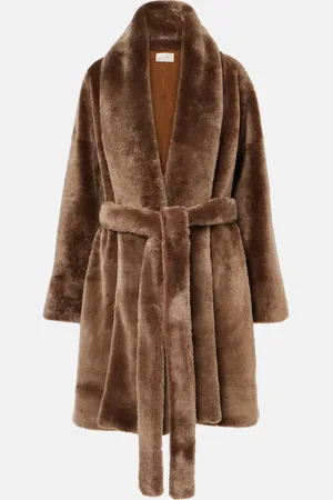 The Row Mantel Lucja aus Shearling