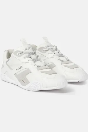 VERSACE Sneakers Galaxia aus Leder mit Veloursleder