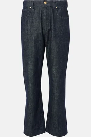 Max Mara High-Rise Straight Jeans Terra