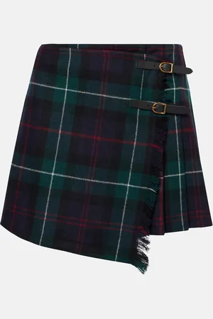 Ralph Lauren Wickelrock aus Woll-Twill