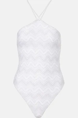 Missoni Badeanzug aus Häkelstrick