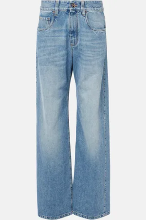 Brunello Cucinelli Mid-Rise Straight Jeans
