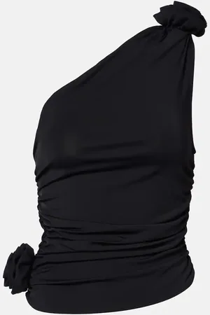 MAGDA BUTRYM One-Shoulder-Top aus Jersey