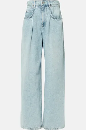 Marant Etoile Mid-Rise Wide-Leg Jeans Rachelle