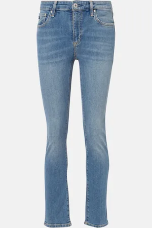 AG Jeans High-Rise Slim Jeans Mari