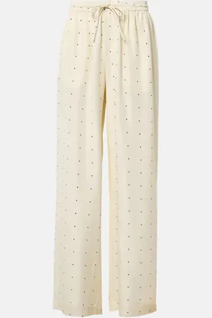 Rohe Róhe Weite Hose aus Seide