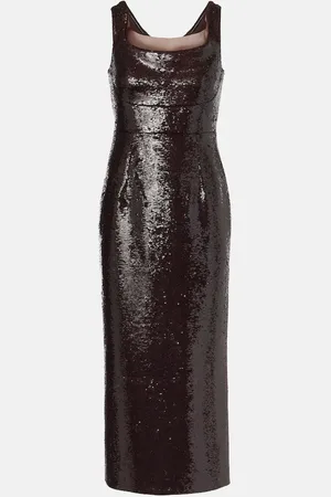Roland Mouret Off-Shoulder-Cocktailkleid mit Pailletten