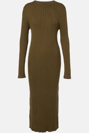 Varley Midikleid Axel aus Rippstrick