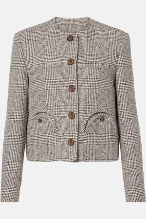 Blazé Milano Blazé Milano Jacke Shamo Bolero aus einem Leinengemisch