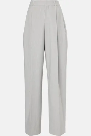 Jacquemus Weite Mid-Rise-Hose Curzio aus Jersey