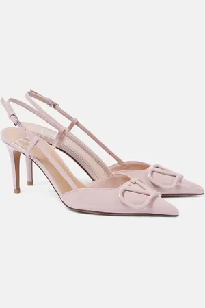 VALENTINO GARAVANI Slingback-Pumps VLogo Signature 80 aus Lackleder