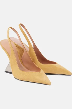 The Attico Wedges Cheope aus Veloursleder