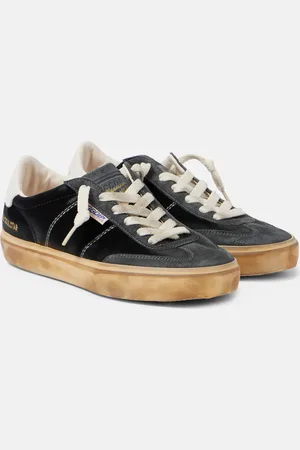 Golden Goose Sneakers Soul Star aus Samt mit Veloursleder