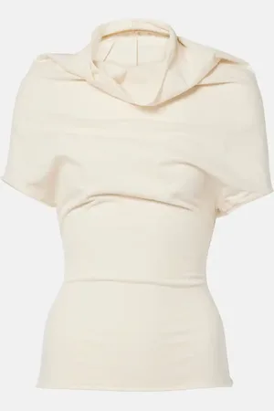 Rick Owens Top aus Baumwoll-Jersey