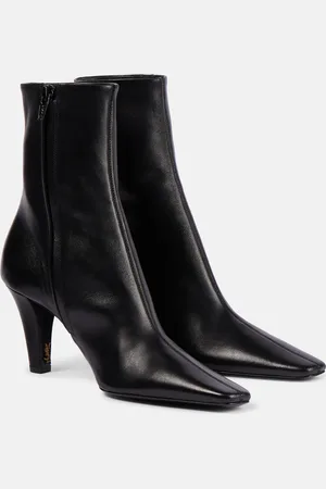 Saint Laurent Ankle Boots Jill 75 aus Leder