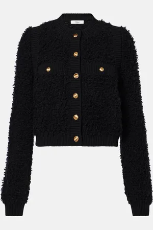 Chloé Chloé Cropped-Jacke aus Tweed