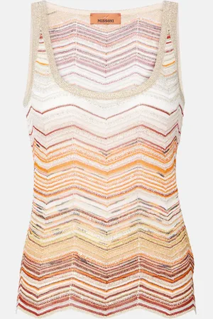 Missoni Top aus Strick mit Pailletten