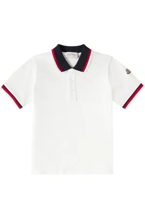 Moncler Polohemd aus Baumwoll-Piqué