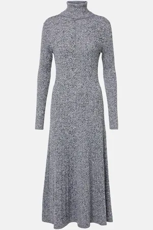 Joseph Pulloverkleid aus Wolle und Seide
