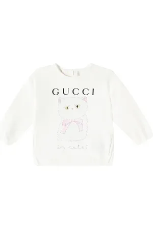 Gucci Baby Bedrucktes Sweatshirt aus Baumwolle