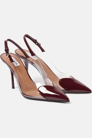 Alaïa Alaïa Slingback-Pumps Le Cœur 90 mit Lackleder