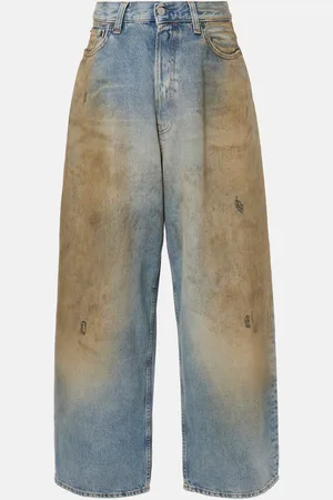 Acne Studios Mid-Rise Wide-Leg Jeans Penicillin