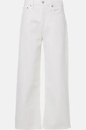 AGOLDE High-Rise Wide-Leg Jeans Ren