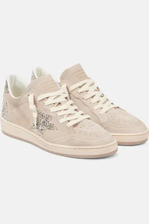 Golden Goose Sneakers Ball Star aus Veloursleder