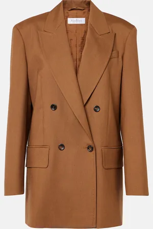 Max Mara Blazer Palanca aus Wolle und Seide