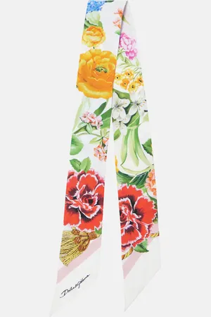 Dolce & Gabbana Bedrucktes Tuch aus Seiden-Twill