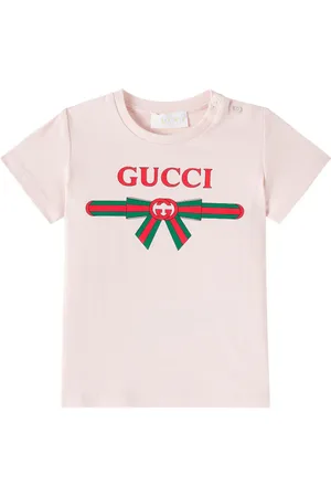 Gucci Baby Bedrucktes T-Shirt aus Baumwoll-Jersey