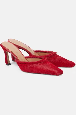The Attico Mules Juno 75 aus Kalbshaar