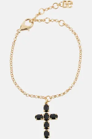 Dolce & Gabbana Armband Cross mit Kristallen
