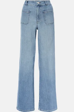 Frame Wide-Leg Jeans Le Slim Palazzo