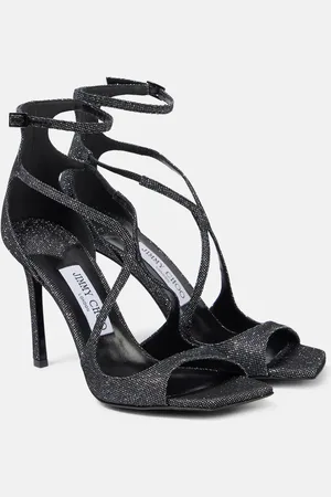 Jimmy Choo Sandalen Azia 95 mit Glitter