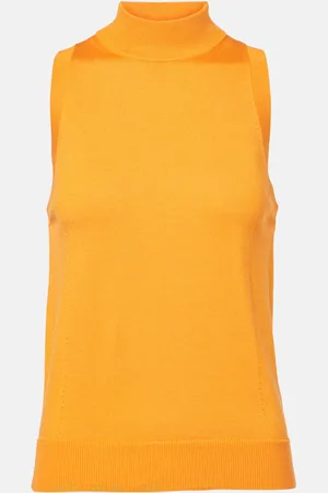 Carolina Herrera Top aus Seide und Baumwolle