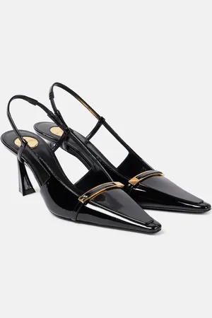 Saint Laurent Slingback-Pumps Jacqueline aus Lackleder