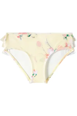 ZIMMERMANN Bedrucktes Bikini-Höschen Everley