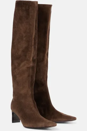 Khaite Stiefel Ona 55 aus Veloursleder