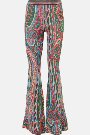 Etro Schlaghose aus Jacquard