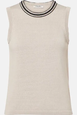 Max Mara Top Udine aus Baumwolle