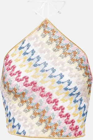 Missoni Top aus Häkelstrick