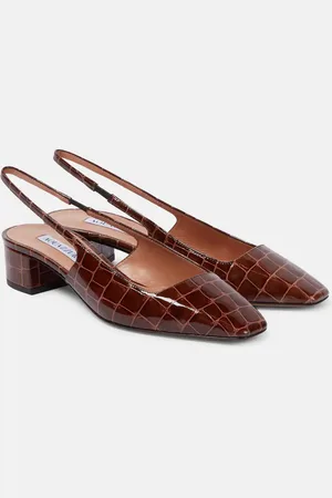 Aquazzura Slingback-Pumps Ginza 35 aus Leder