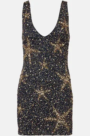 RIXO London Minikleid Star Fish mit Pailletten