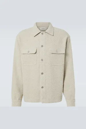 Frame Hemdjacke aus Tweed