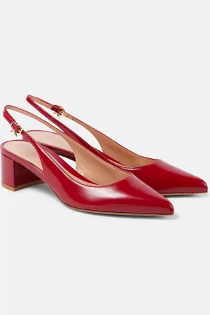 Gianvito Rossi Slingback-Pumps Tokio aus Leder