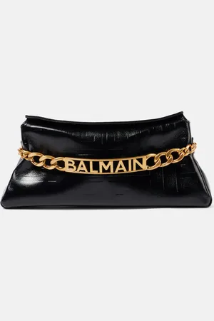 Balmain Clutch 1945 PB aus Leder