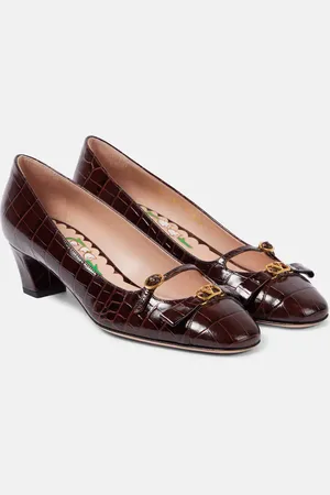 VALENTINO GARAVANI Pumps Bowow 45 aus Leder